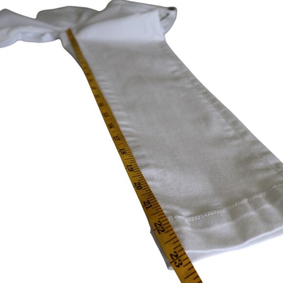 Anthropologie Pilcro Womens High Rise Denim Legging Jeans Size 27 White Crop - Picture 15 of 16